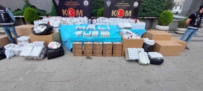 Bakırköy’de “Kayıt Dışı İlaç” Operasyonu: 3 Bin Kutuya Yakın İlaç Ele Geçirildi