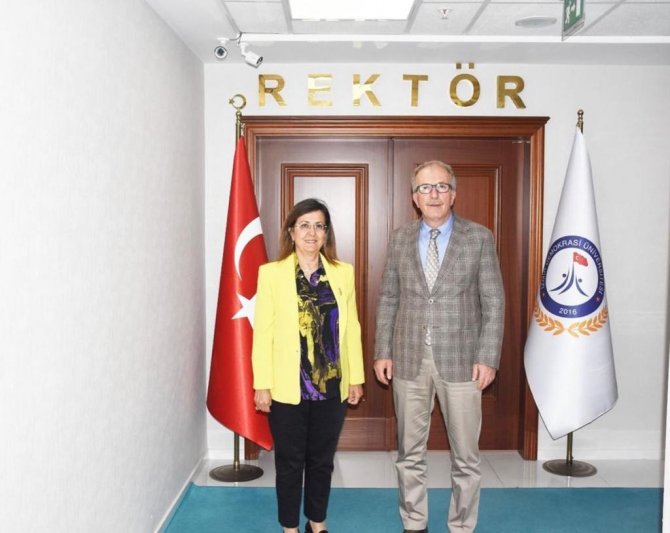 İ̇ki Üniversite Arasında Yapılabilecek Ortak Çalışmalar Konuşuldu