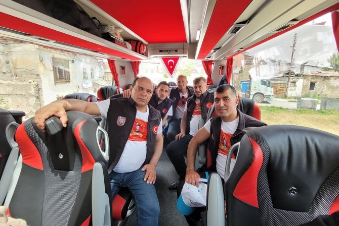 Bayburtlu Şehit Aileleri Ve Gaziler Çanakkale Gezisi İçin Yola Çıktı