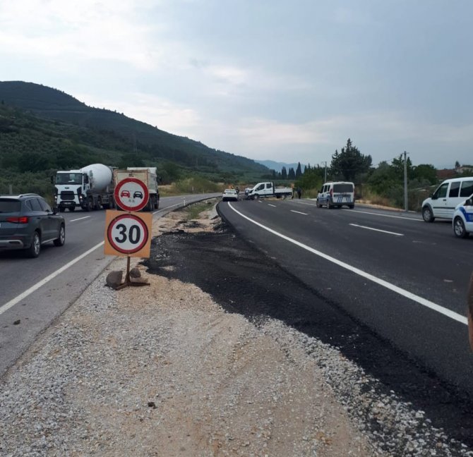 Togg Şantiye Girişinde Feci Kaza