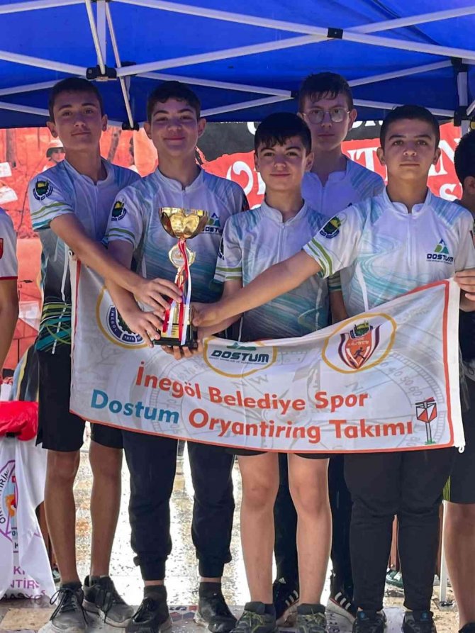 Dostum Oryantiring Takımı U14’te Türkiye Şampiyonu Oldu
