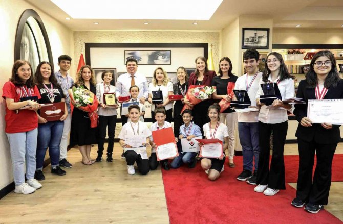 Şampiyonlardan Başkan Kılıç’a Teşekkür Ziyareti