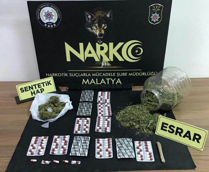 Narkotik Operasyonlarında 4 Tutuklama