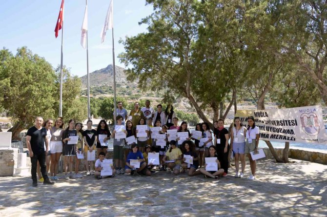 Datça Knidos’ta Yaz Bilim Kampı