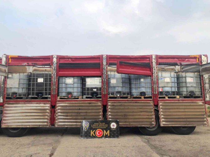 400 Litre Sahte İçki Ele Geçirildi