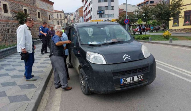 Samsun’da Trafik Kazası: 1 Yaralı