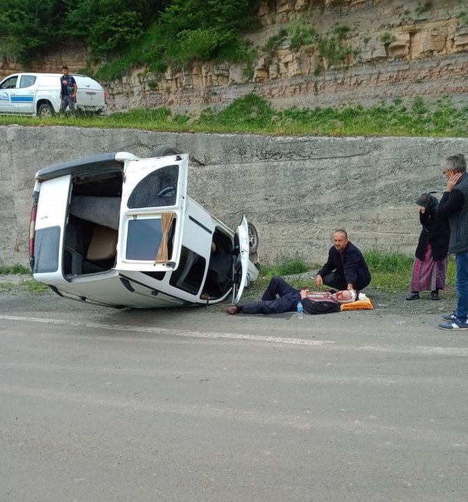 Trabzon’da Yayla Yolunda Trafik Kazası: 3 Yaralı