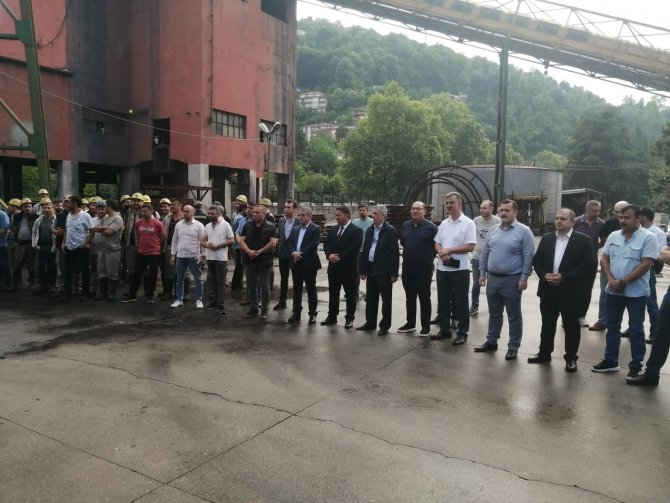 Kozlu’da Yeni Panoda Üretime Başlandı