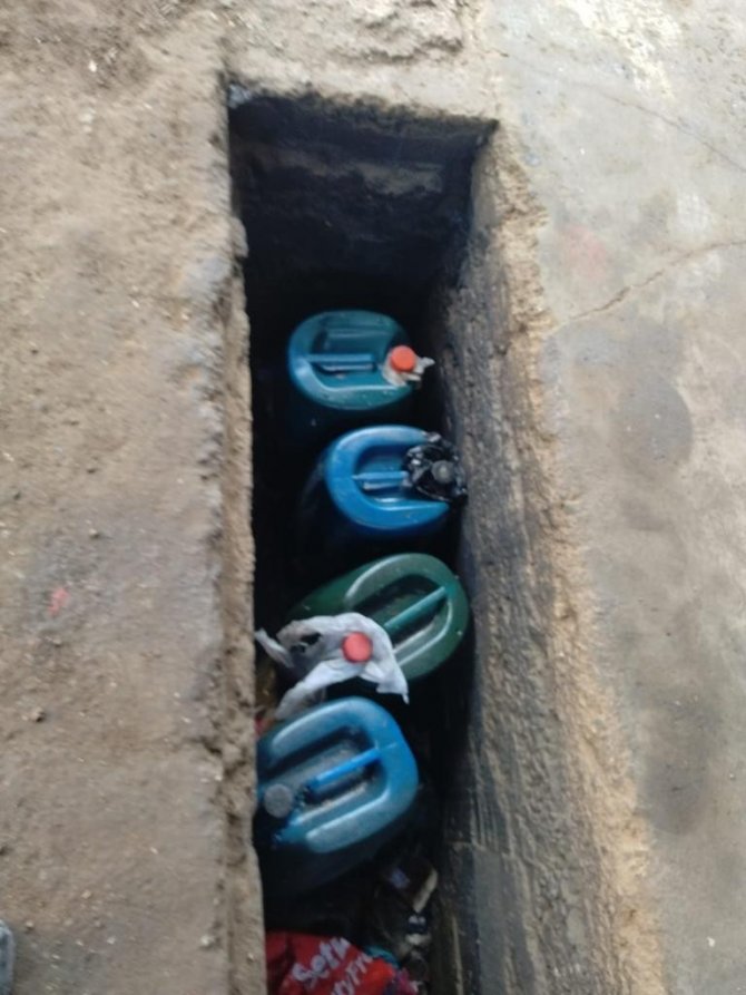 Van’da 710 Litre Kaçak Akaryakıt Ele Geçirildi