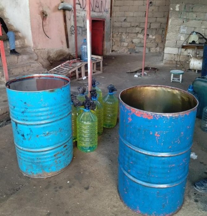 Van’da 710 Litre Kaçak Akaryakıt Ele Geçirildi