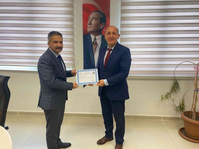 Ergene’de Afad Eğitmenlerine Başarı Belgesi