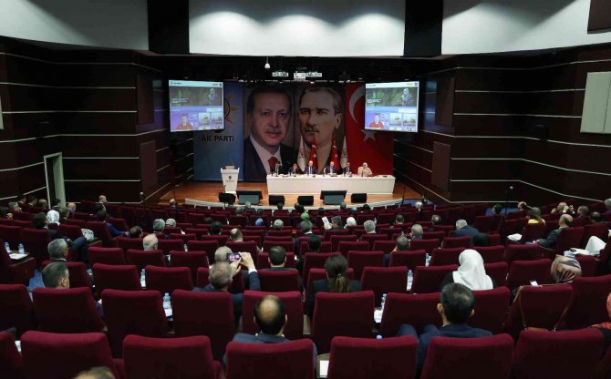 Ak Parti Merkez Karar Ve Yönetim Kurulu (Mkyk) Toplantısı Cumhurbaşkanı Recep Tayyip Erdoğan Başkanlığında Ak Parti Genel Merkezi’nde Başladı.