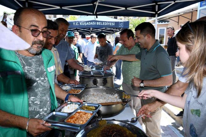 Başkan Günel Personelini Yalnız Bırakmıyor