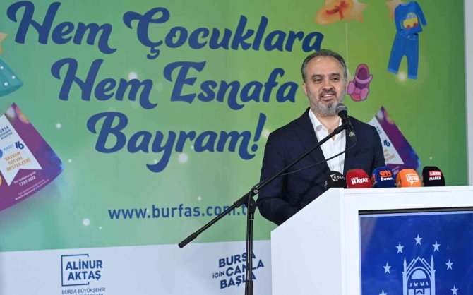 Bursa’da Bayramı Çocuklar Da Esnaf Da Mutlu Geçirecek