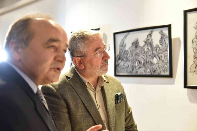 Tükenmez Kalemin Sanata Dönüştüğü Sergi