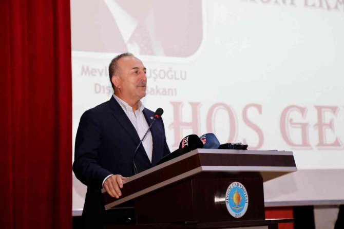 Dışişleri Bakanı Çavuşoğlu: "Zalime Yavuz, Mazluma İse Yunus Oluyoruz”