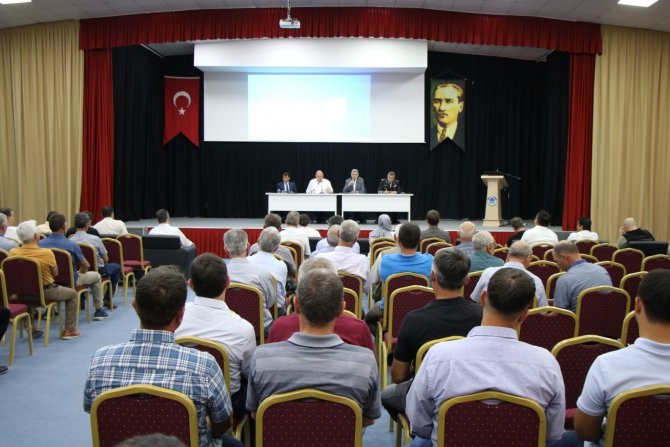 Gönen’de Muhtarlar Toplantısı Yapıldı