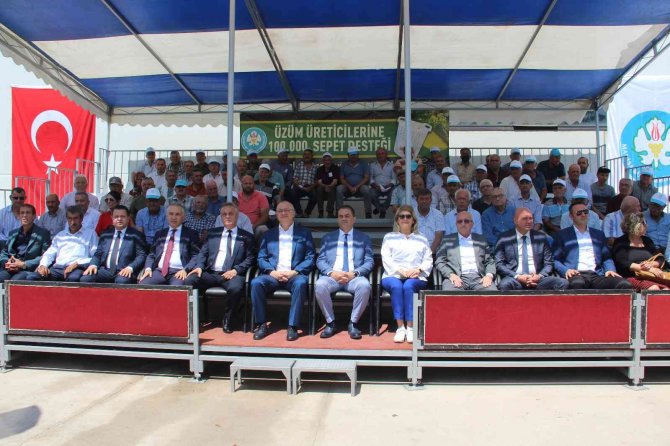 Üzüm Üreticisini Rahatlatan Destek