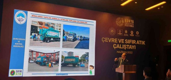 Sıfır Atık Festivali’nde 50 Belediye Melikgazi Modelini Dinledi