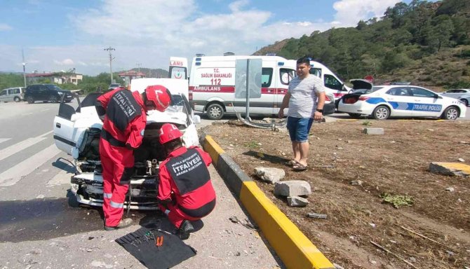 Dalaman’da Kaza: 4 Yaralı