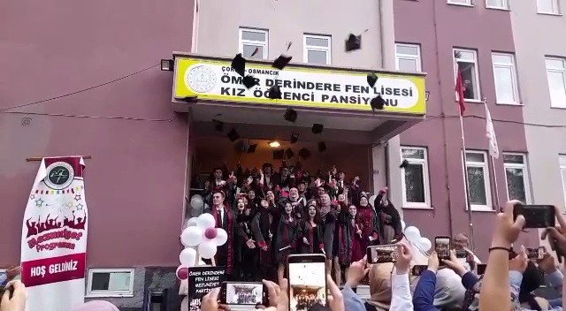 Ömer Derindere Fen Lisesi’nde Mezuniyet Töreni Düzenlendi