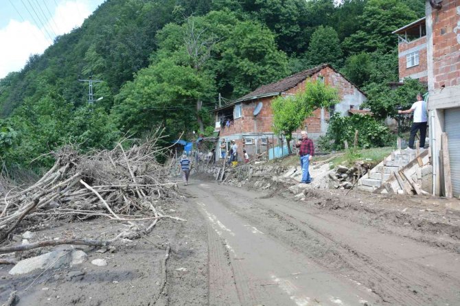 Ordu’da Selin Yaraları Sarılıyor: 8 Ev Hasar Gördü, 20 İş Makinesi 40 Personel Müdahale Ediyor