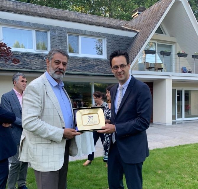 Rektör Polat Almanya’da Kbü’yü Anlattı