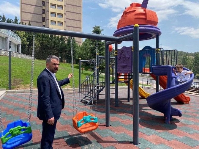 Pursaklar Belediyesinden Necip Fazıl Kısakürek Parkı’na Estetik Dokunuş