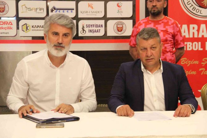 Karaman Fk, Teknik Direktör Zafer Hızarcı İle 1 Yıllık Sözleşme İmzaladı