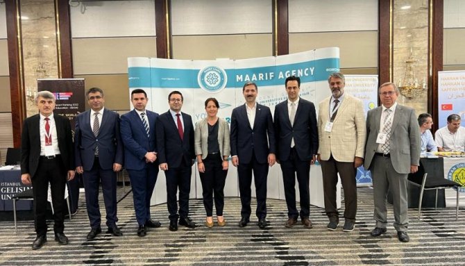 Rektör Polat Almanya’da Kbü’yü Anlattı