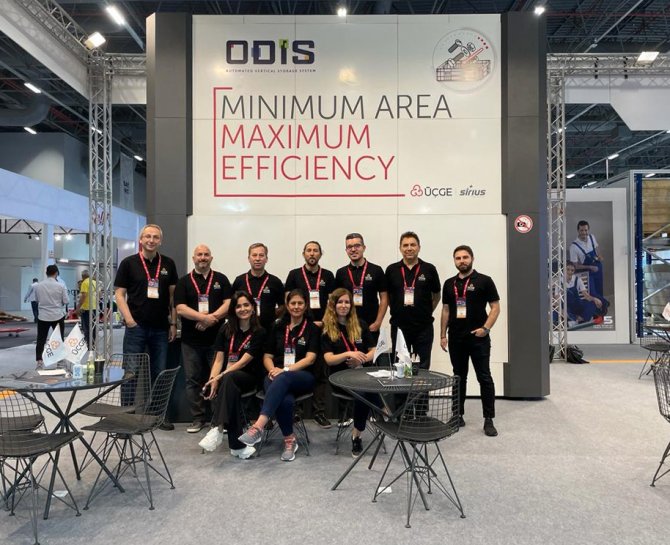 Akıllı Depoların İnovatif Markası Üçge Drs, Win Eurasia’da