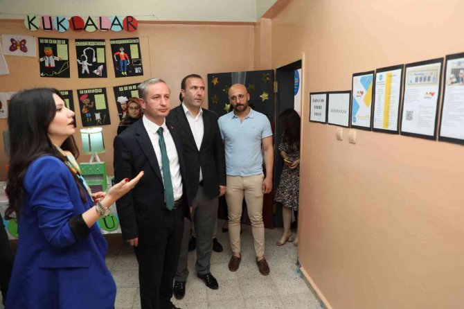Ağrı’da "Baba Can Destek Projesi" Sergisi