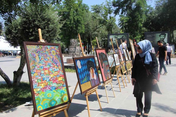 Batman’da Öğretmenlerden Sanat Günlüğü Etkinliği