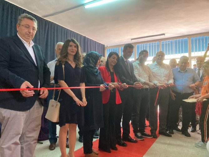 Şehit Olan Memurun Adına Kütüphane Açıldı