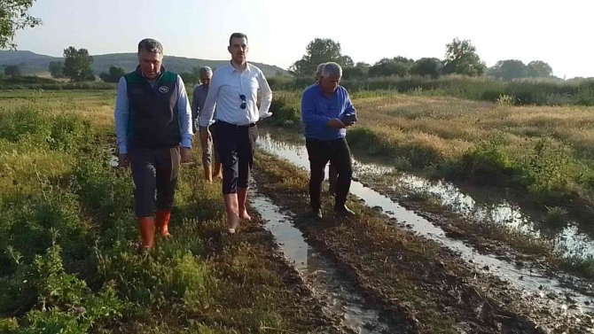 Milletvekili Esgin’den Nilüfer Çaylı’da Sel İncelemesi