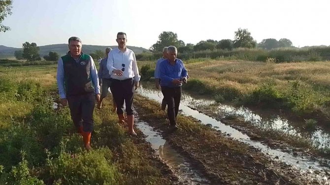 Milletvekili Esgin’den Nilüfer Çaylı’da Sel İncelemesi