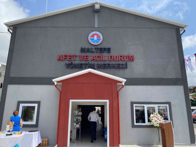Maltepe Afet Ve Acil Durum Yönetim Merkezi Açıldı