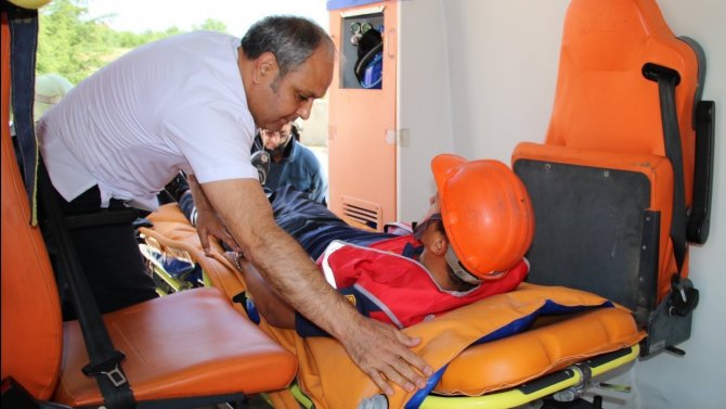 Hastanede Tatbikat Gerçeğini Aratmadı