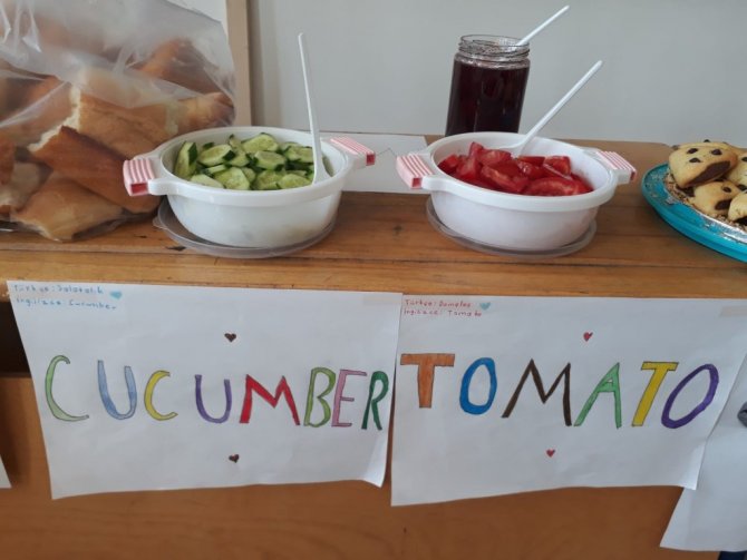 Hisarcık Atatürk İ̇lkokulunda İ̇ngilizce Kahvaltı