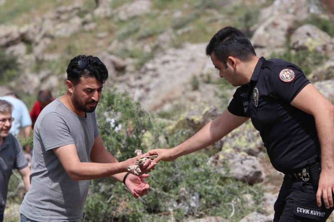 Kayseri’de Şok Olay: Şüphelinin İtiraf Ettiği Vadide Onlarca Kemik Bulundu