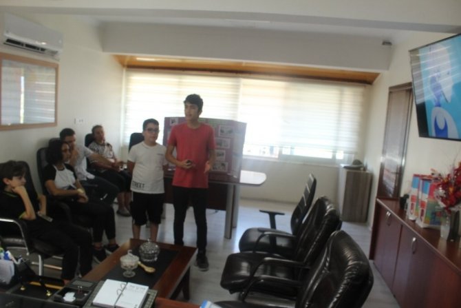 Köyceğizli Öğrencilerden Yapay Zeka Sunumu