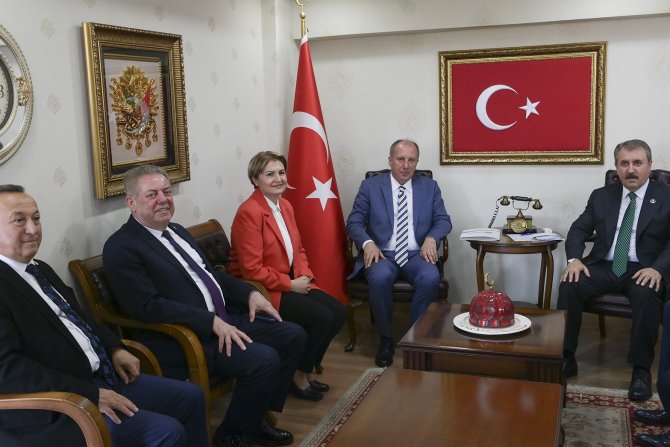Muharrem İ̇nce’den Bbp Genel Başkanı Destici’ye Ziyaret