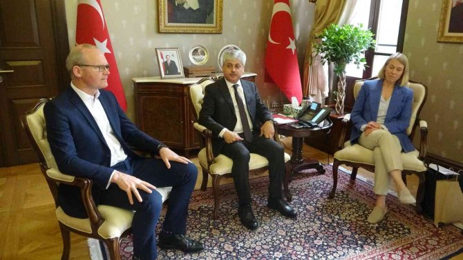 Norveç Ve İ̇rlandalı Bakanlar Hatay’da