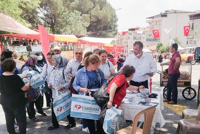 Tekden Hastanesi, Buldan Dokuma Festivaline Sağlık Desteği Verdi