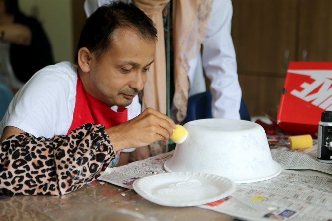 Pandemi Sebebiyle Ara Verilmişti, Engelsiz Hobi Atölyelerinde Eğitimler Yeniden Başladı