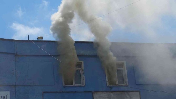 Samsun Gıda Borsası’nda Yangın