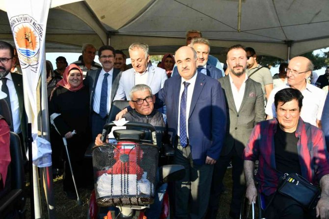 Samsun’da 126 Engelliye Tekerlekli Sandalye
