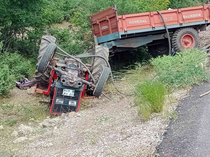 Sındırgı’da Traktör Altında Kalan Şahıs Hayatını Kaybetti