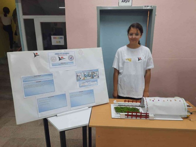 Gördes’te Tübi̇tak 4006 Proje Sergisi Açıldı