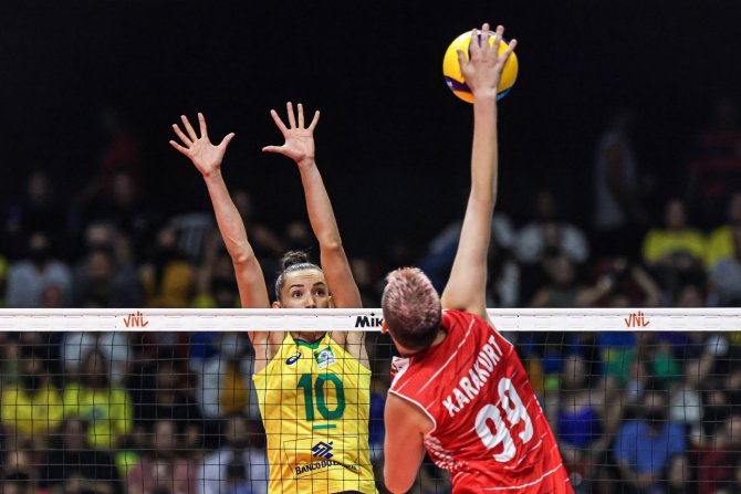 A Milli Kadın Voleybol Takımı, Brezilya’ya 3-1 Mağlup Oldu